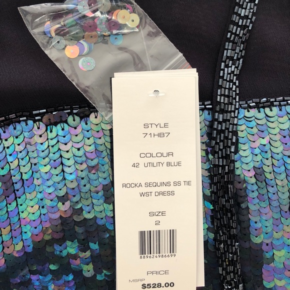 New with tags French Connection sequin dress - Picture 2 of 2